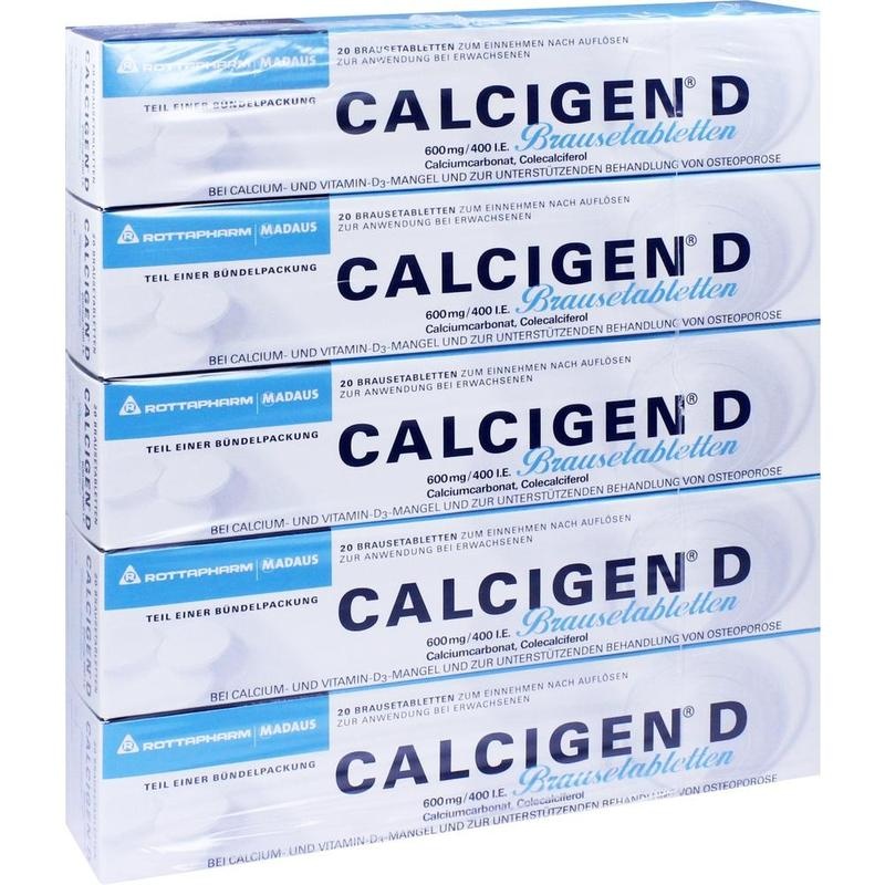 CALCIGEN D 600 mg/400 I.E. Brausetabletten