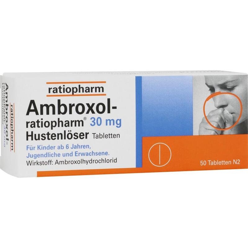 AMBROXOL-ratiopharm 30 mg Hustenlöser Tabletten