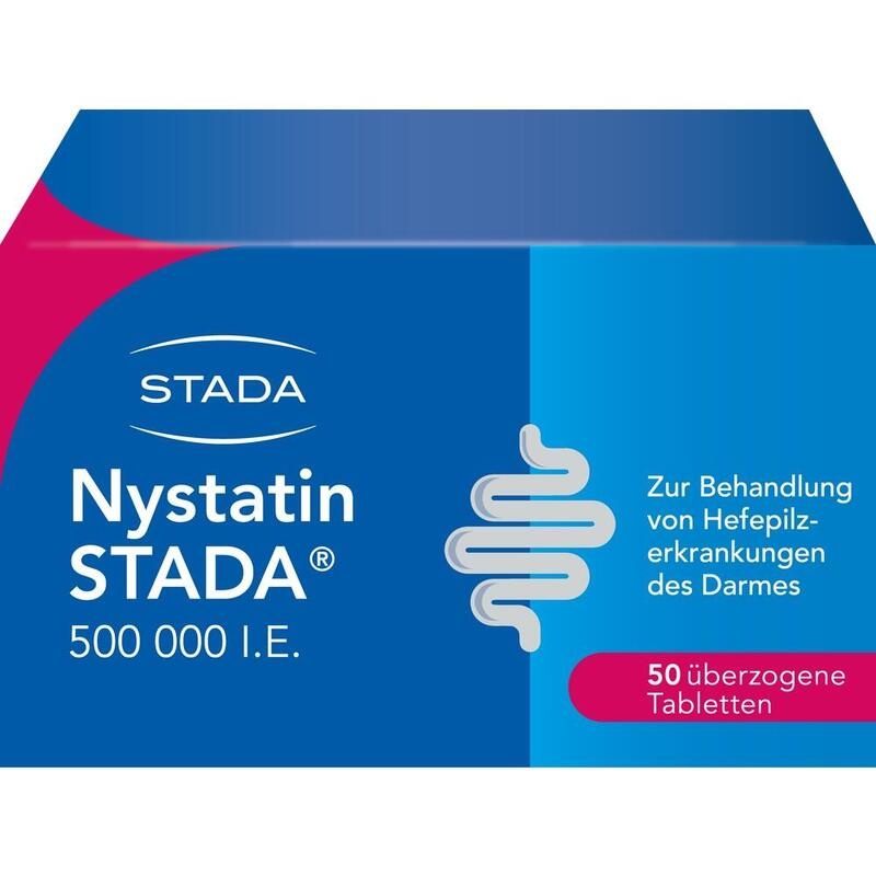 NYSTATIN STADA 500.000 I.E. überzogene Tab.