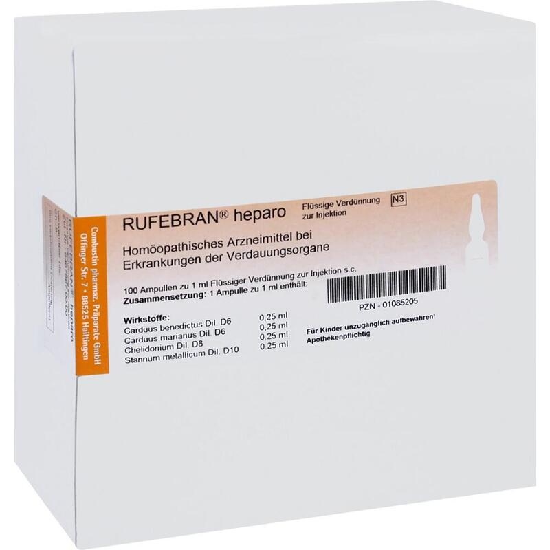 RUFEBRAN heparo Ampullen