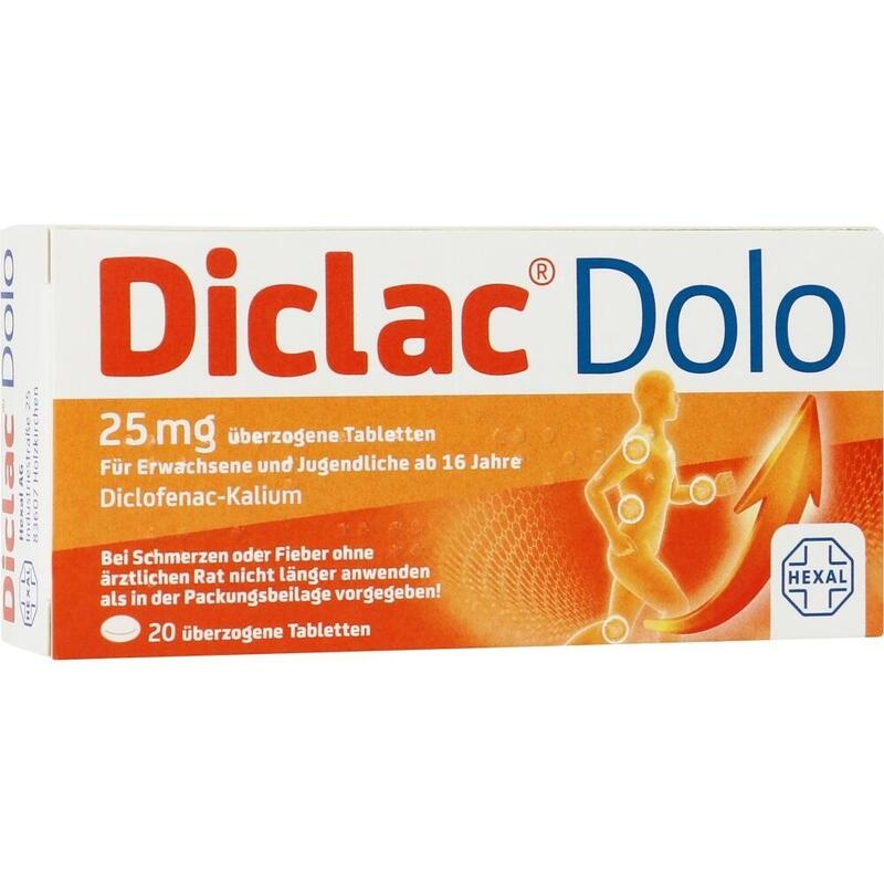 DICLAC Dolo 25 mg überzogene Tabletten