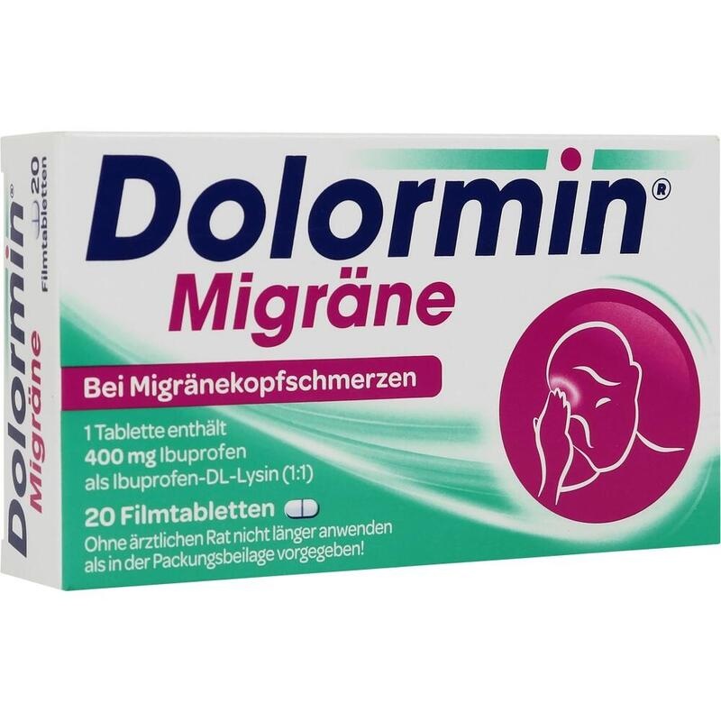 DOLORMIN Migräne Filmtabletten