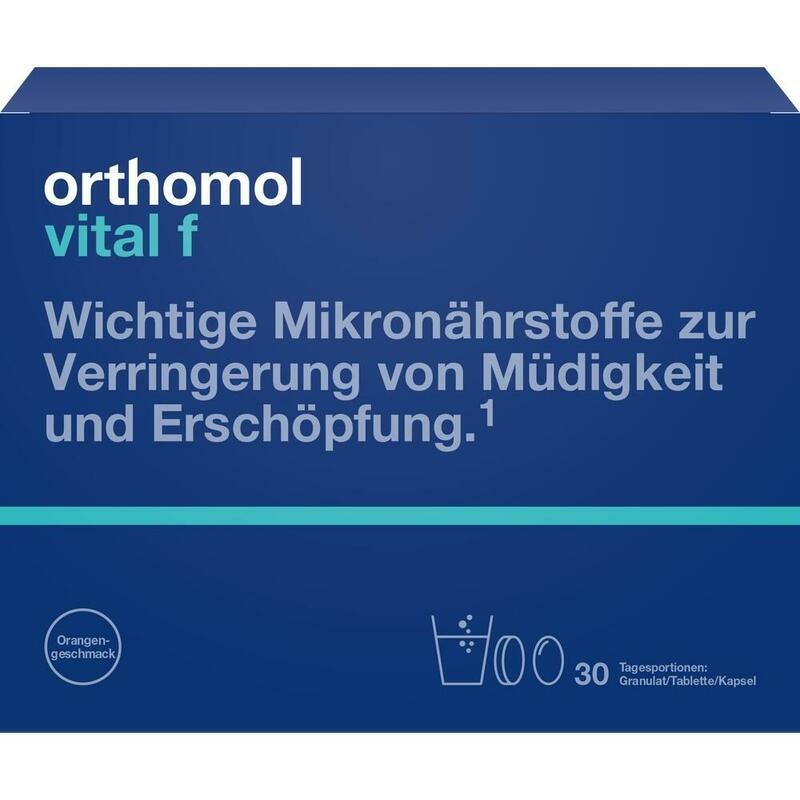 ORTHOMOL Vital F Granulat/Kap./Tabl.Kombip.30 Tage