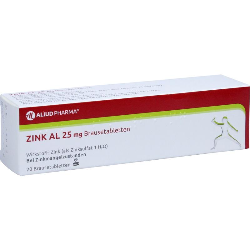 ZINK AL 25 mg Brausetabletten