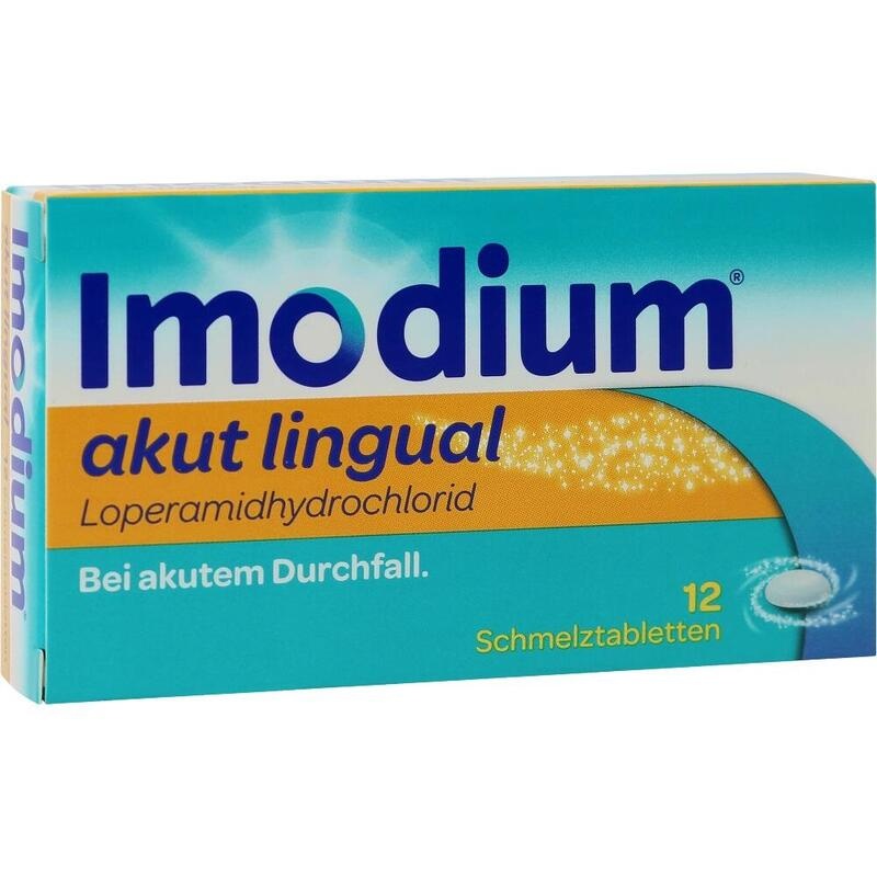 IMODIUM akut lingual Schmelztabletten