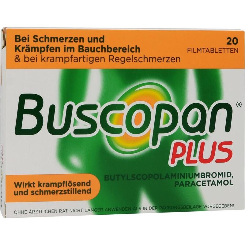 BUSCOPAN plus 10 mg/500 mg Filmtabletten