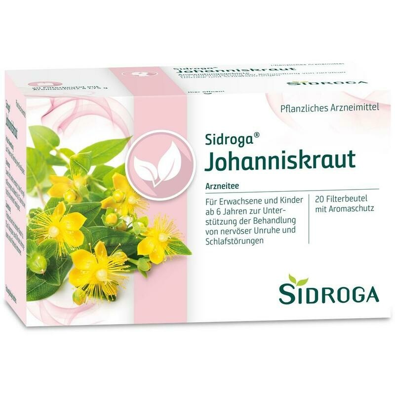 SIDROGA Johanniskraut Tee Filterbeutel