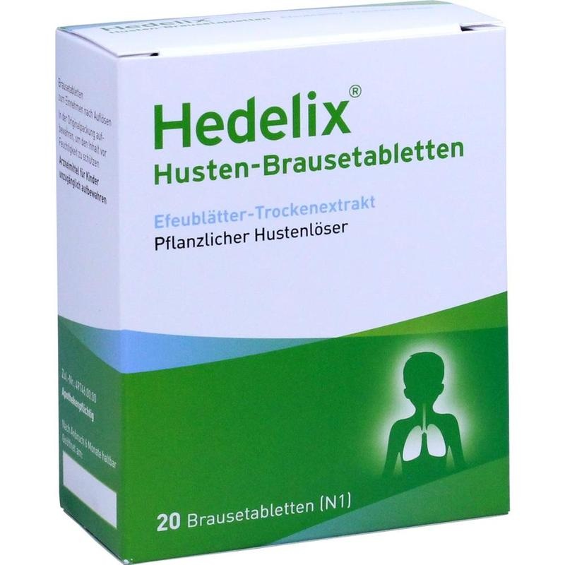 HEDELIX Husten-Brausetabletten