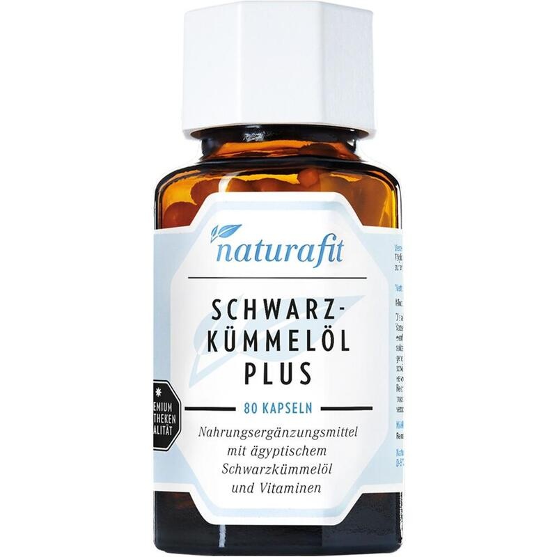 NATURAFIT Schwarzkümmel Öl Plus Kapseln
