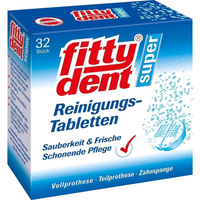 FITTYDENT super Reinigungstabletten