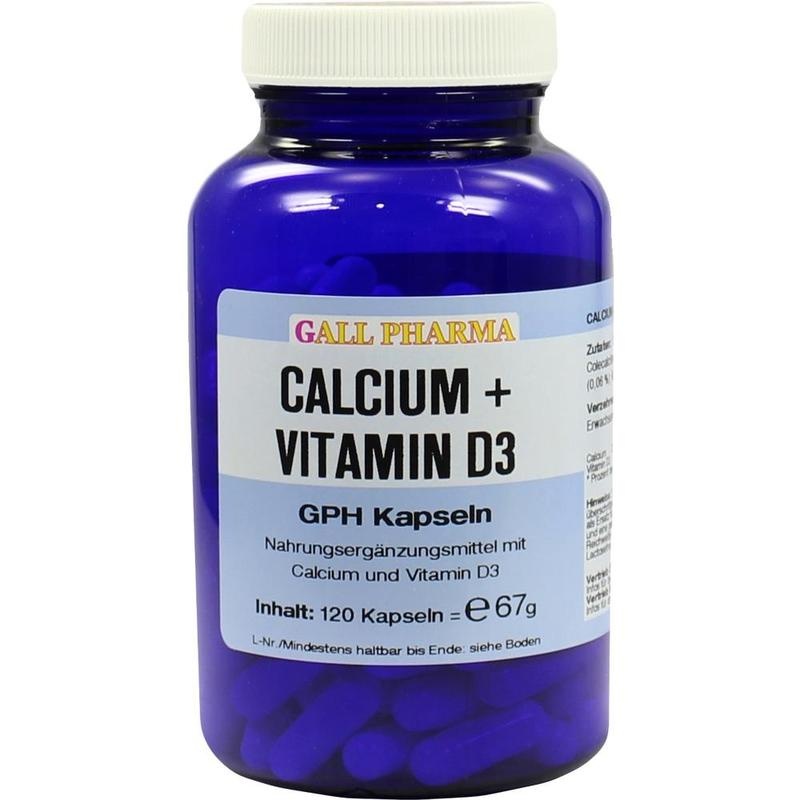 CALCIUM+VITAMIN D3 GPH Kapseln