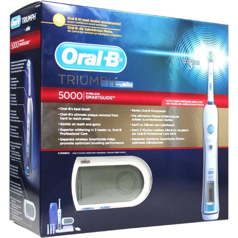ORAL-B Triumph 5000 m.SmartGuide Zahnbürste