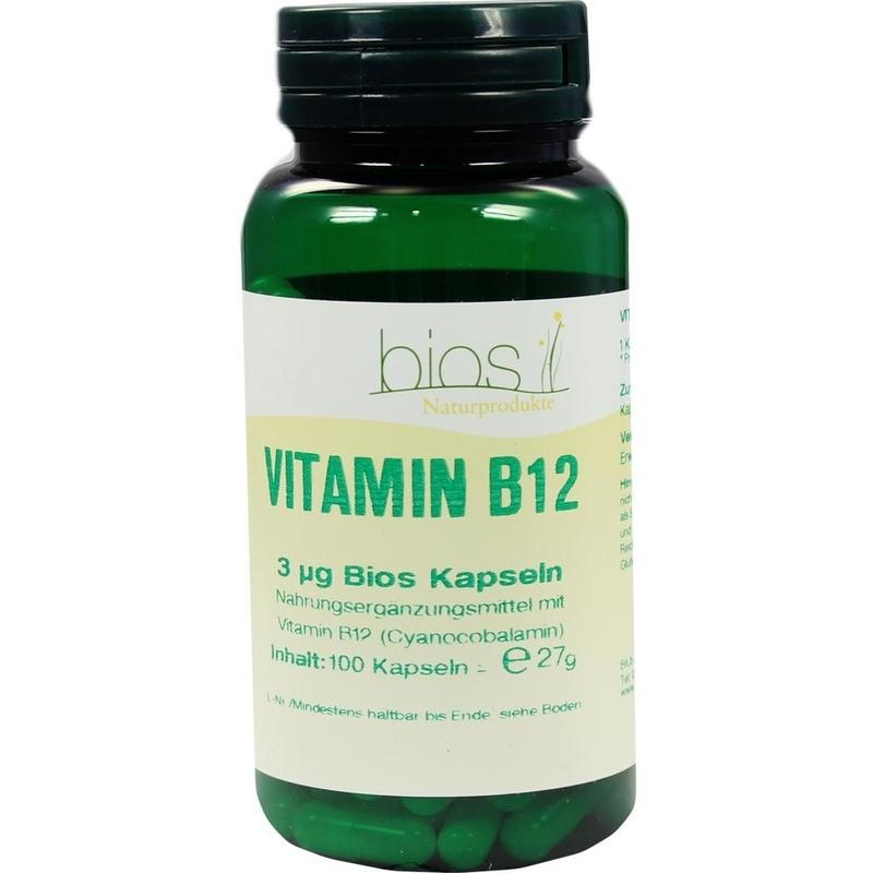 VITAMIN B12 3 μg Bios Kapseln