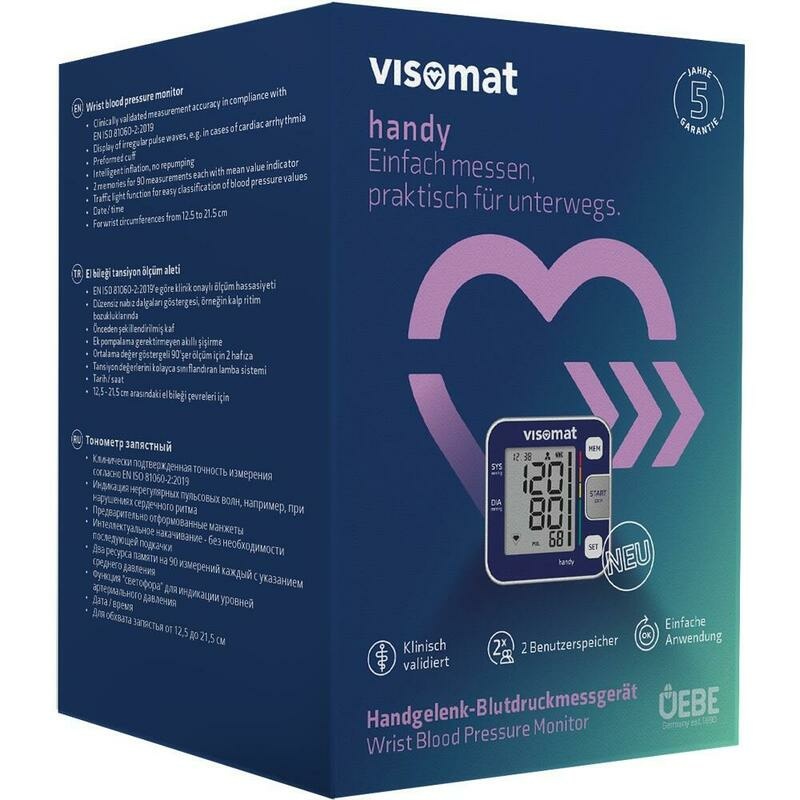 VISOMAT handy Handgelenk Blutdruckmessgerät