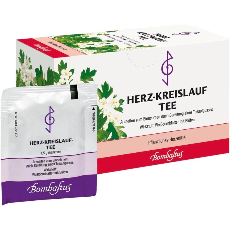 HERZ KREISLAUF Tee Filterbeutel