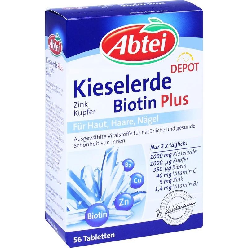 ABTEI Kieselerde Plus Biotin Depot Tabletten