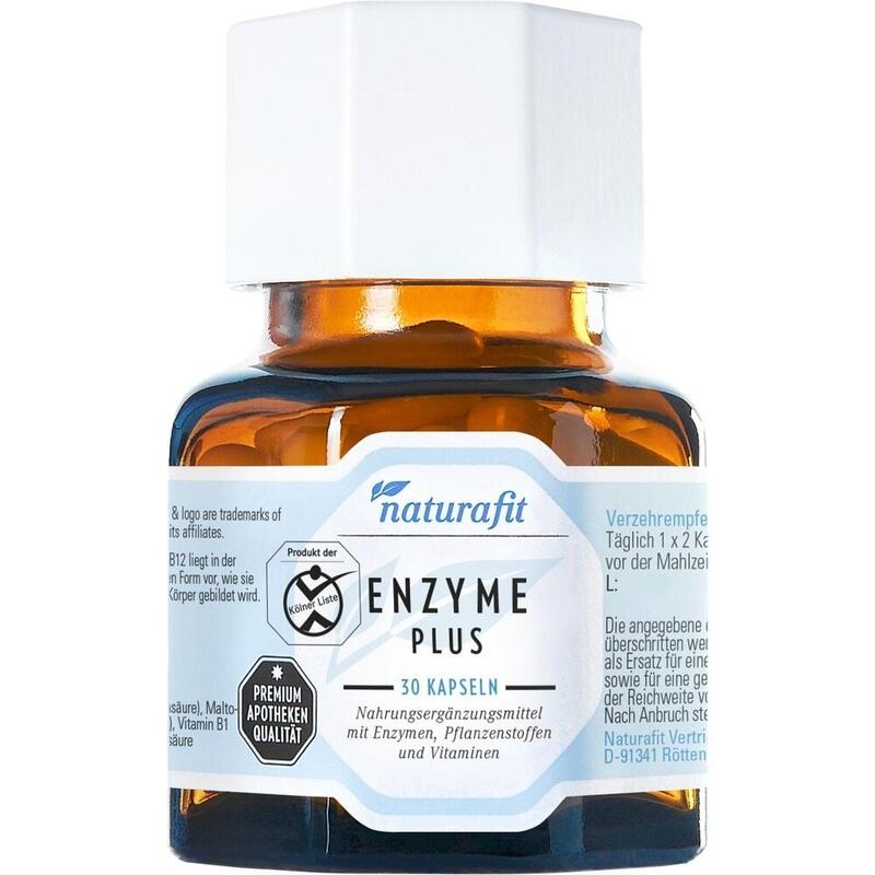 NATURAFIT Enzyme Plus Kapseln