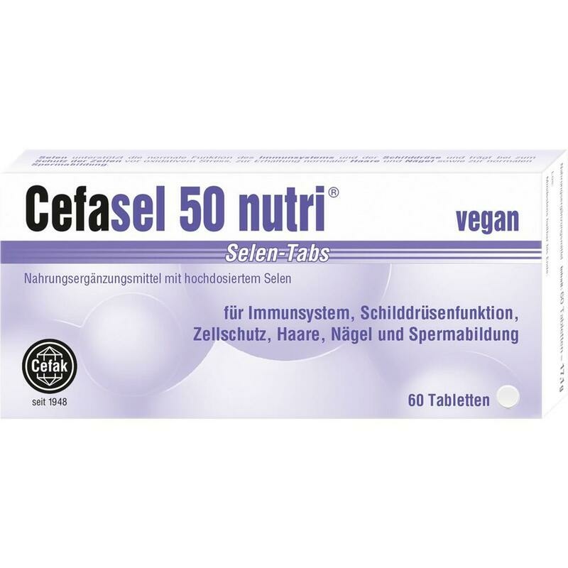 CEFASEL 50 nutri Selen-Tabs