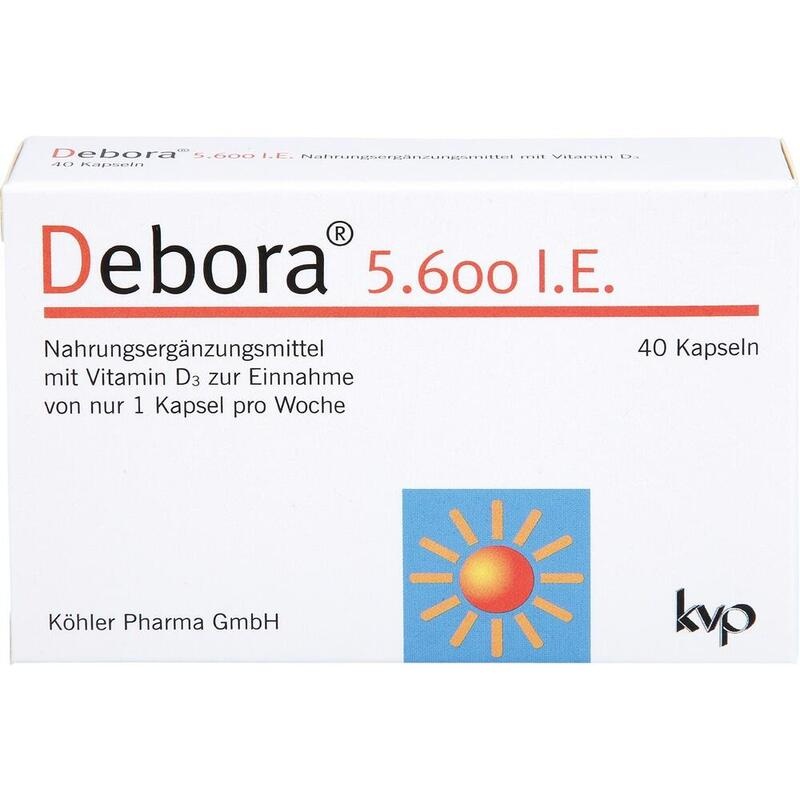 DEBORA 5.600 I.E. Kapseln