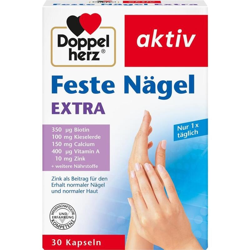DOPPELHERZ Feste Nägel Extra Kapseln