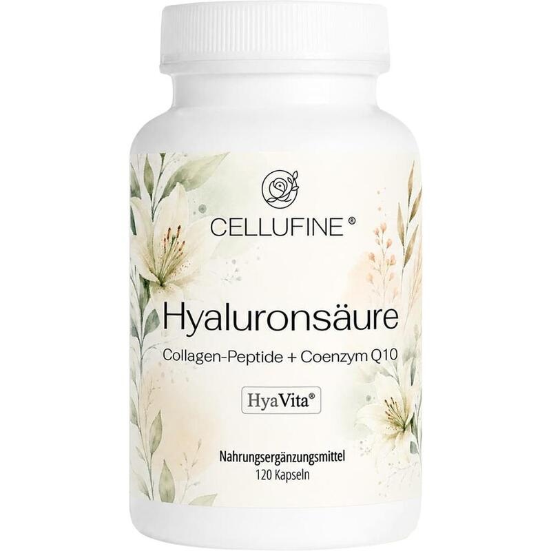 CELLUFINE Hyaluronsäure 100 mg+Collagen+Q10 Kaps.