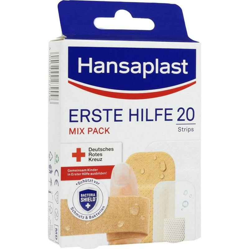 HANSAPLAST Erste Hilfe Pflaster Mix