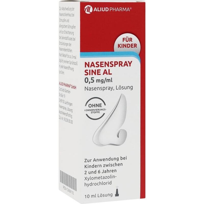 NASENSPRAY sine AL 0,5 mg/ml Nasenspray