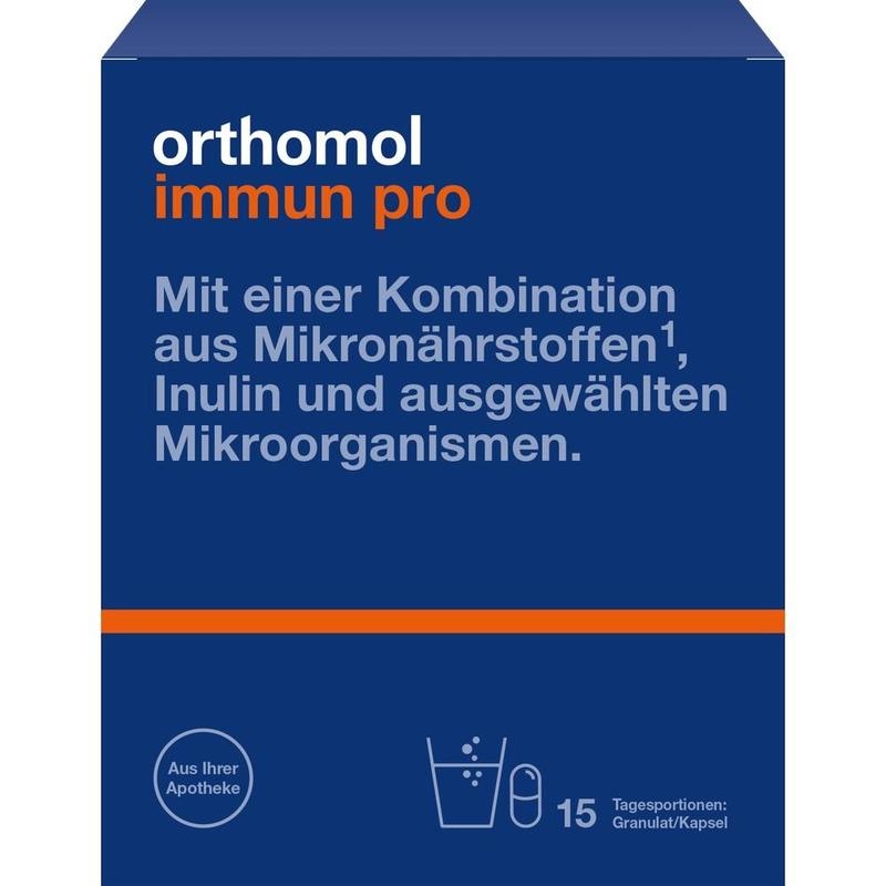 ORTHOMOL Immun pro Granulat/Kapseln Kombipack.