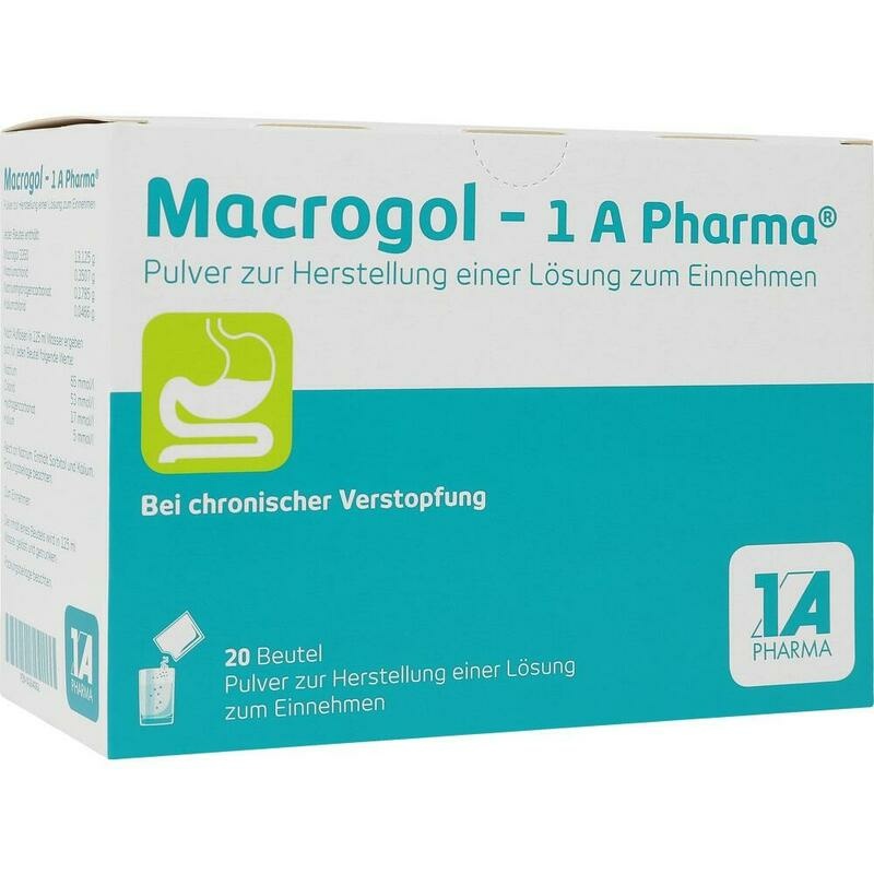 MACROGOL-1A Pharma Plv.z.Her.e.Lsg.z.Einnehmen