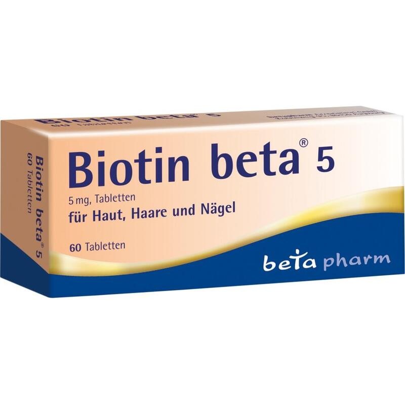 BIOTIN BETA 5 Tabletten