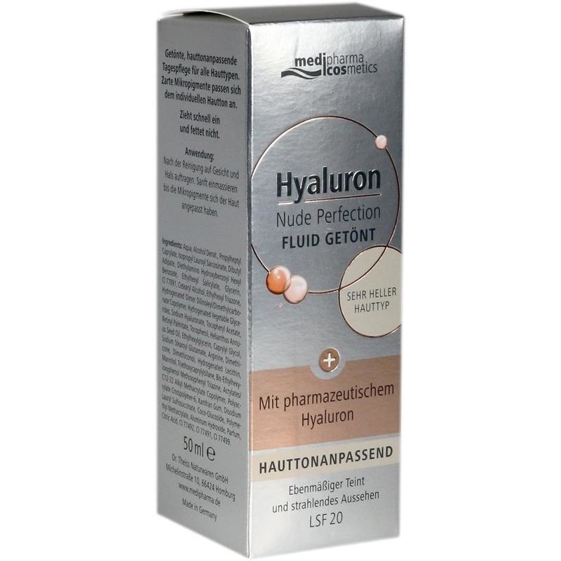HYALURON NUDE Perfect.Fluid getönt s.hel HT LSF 20