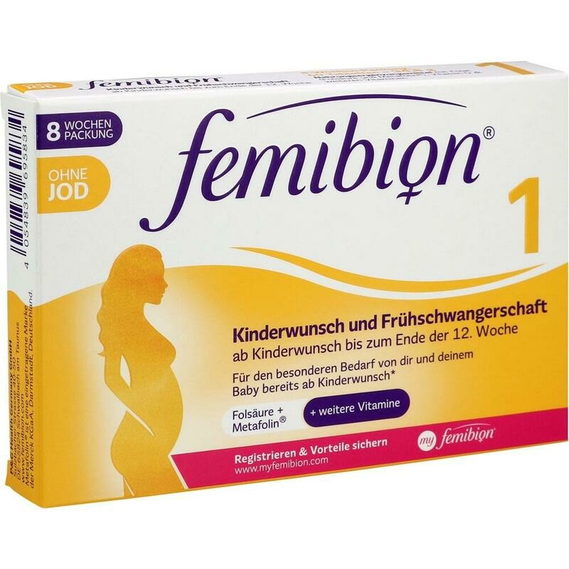 FEMIBION 1 Kinderwunsch+Frühschwangers.o.Jod Tabl.
