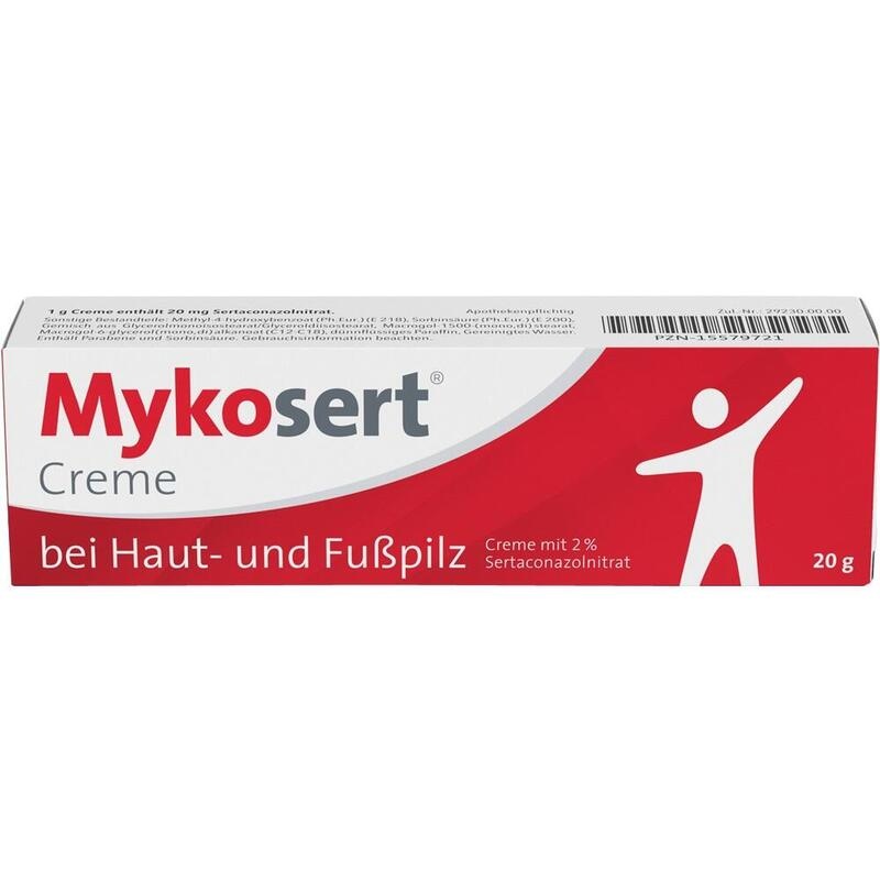 MYKOSERT Creme bei Haut- und Fußpilz