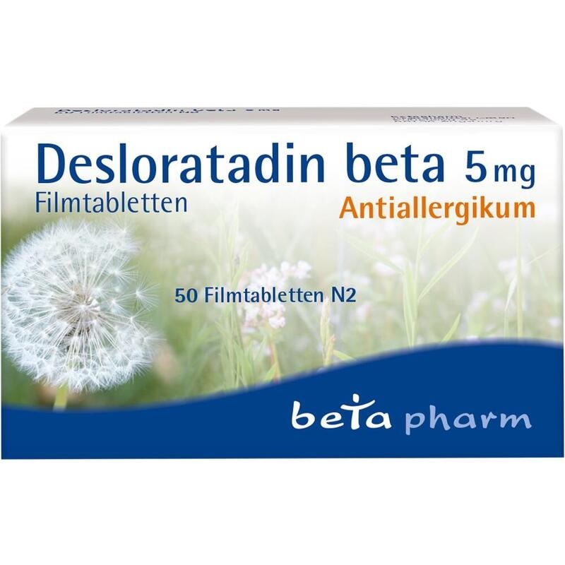 DESLORATADIN beta 5 mg Filmtabletten