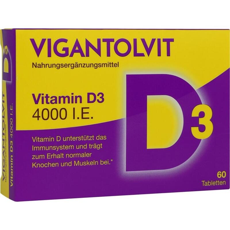VIGANTOLVIT 4000 I.E. Vitamin D3 Tabletten