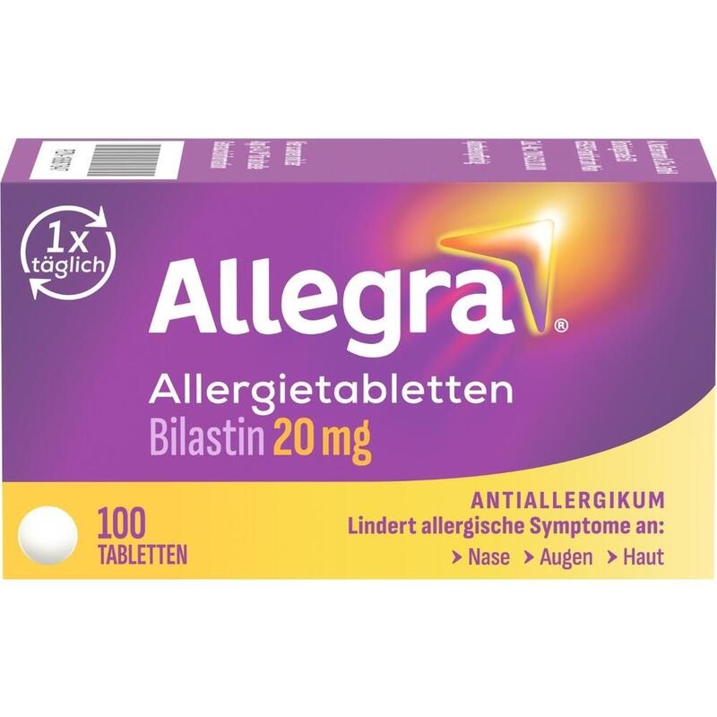 ALLEGRA Allergietabletten 20 mg Tabletten