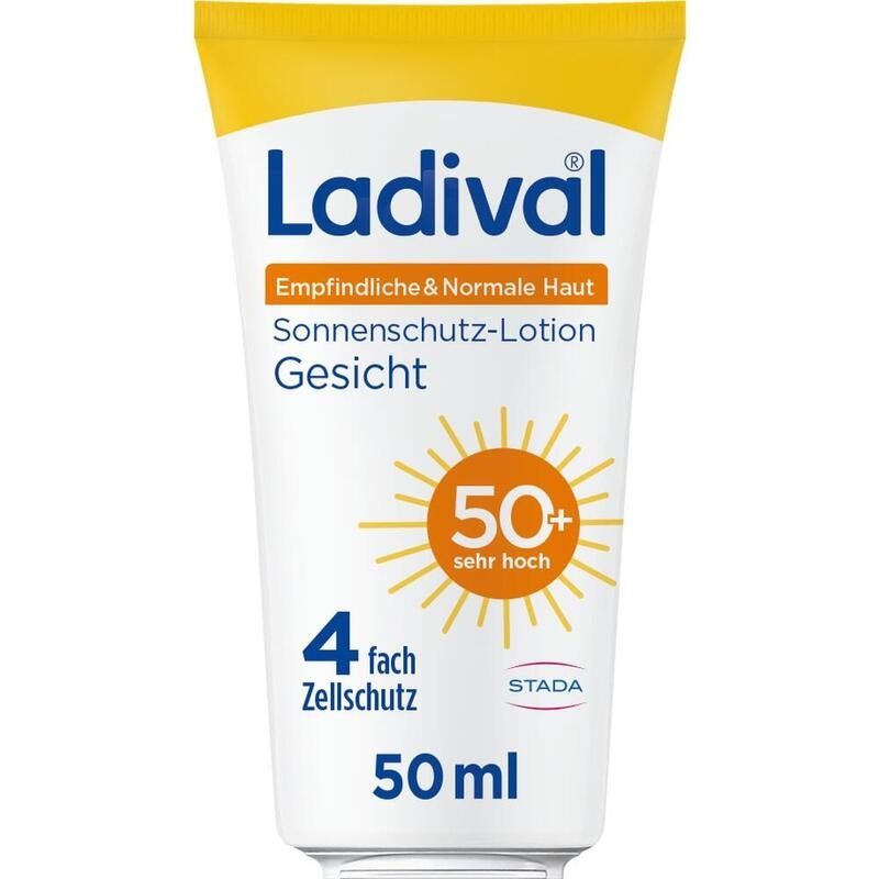 LADIVAL empfindliche Haut Lotion Gesicht LSF 50+