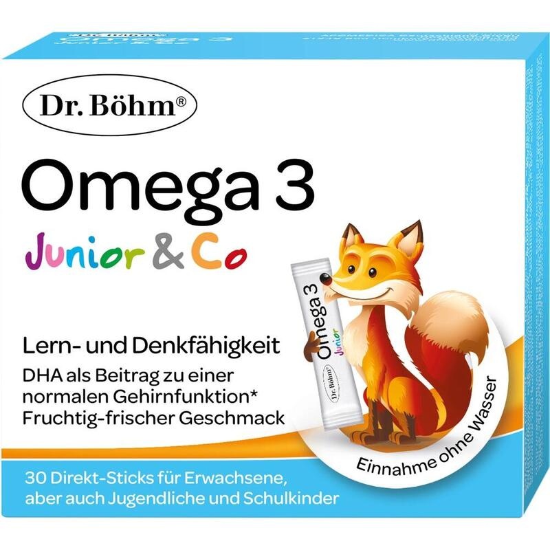 DR.BÖHM Omega-3 Junior Direkt Sticks