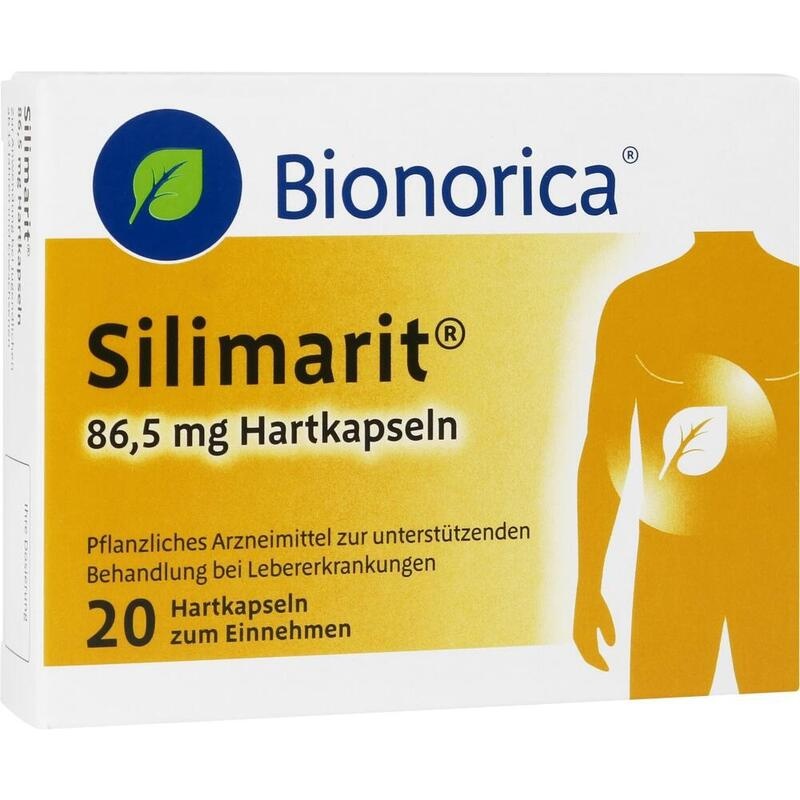 SILIMARIT 86,5 mg Hartkapseln